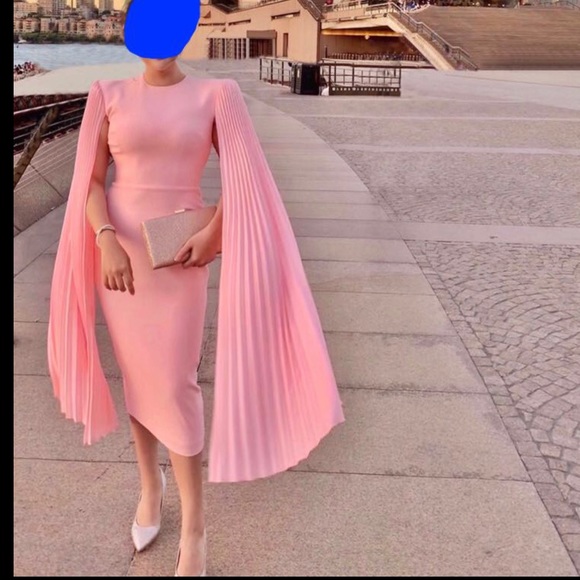 Alex Perry Nina Cape dress size small 4 - Picture 4 of 9